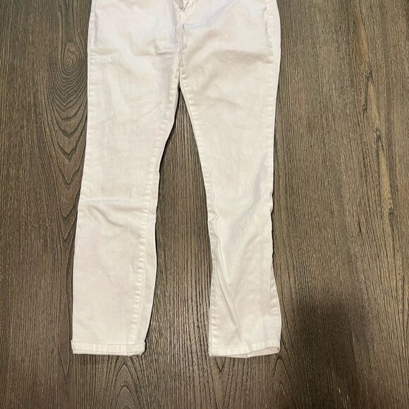 L.O.G.G H&M White Mid-Rise Skinny Jeans Size 8 - Picture 2 of 11